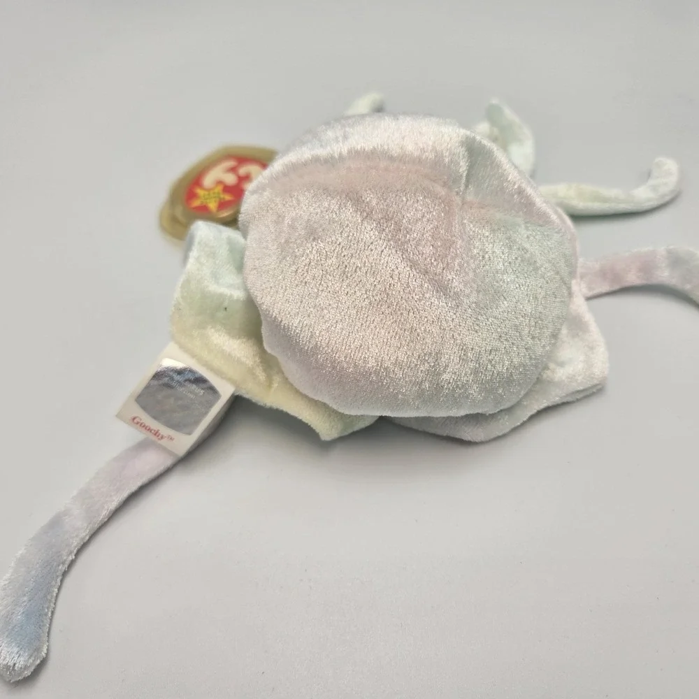 Ty Beanie Baby Goochy the Jellyfish‎ DOB November 18, 1998 Tag Protector